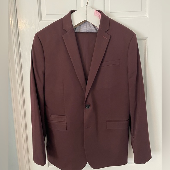 Express Other - Maroon Express Men’s suit